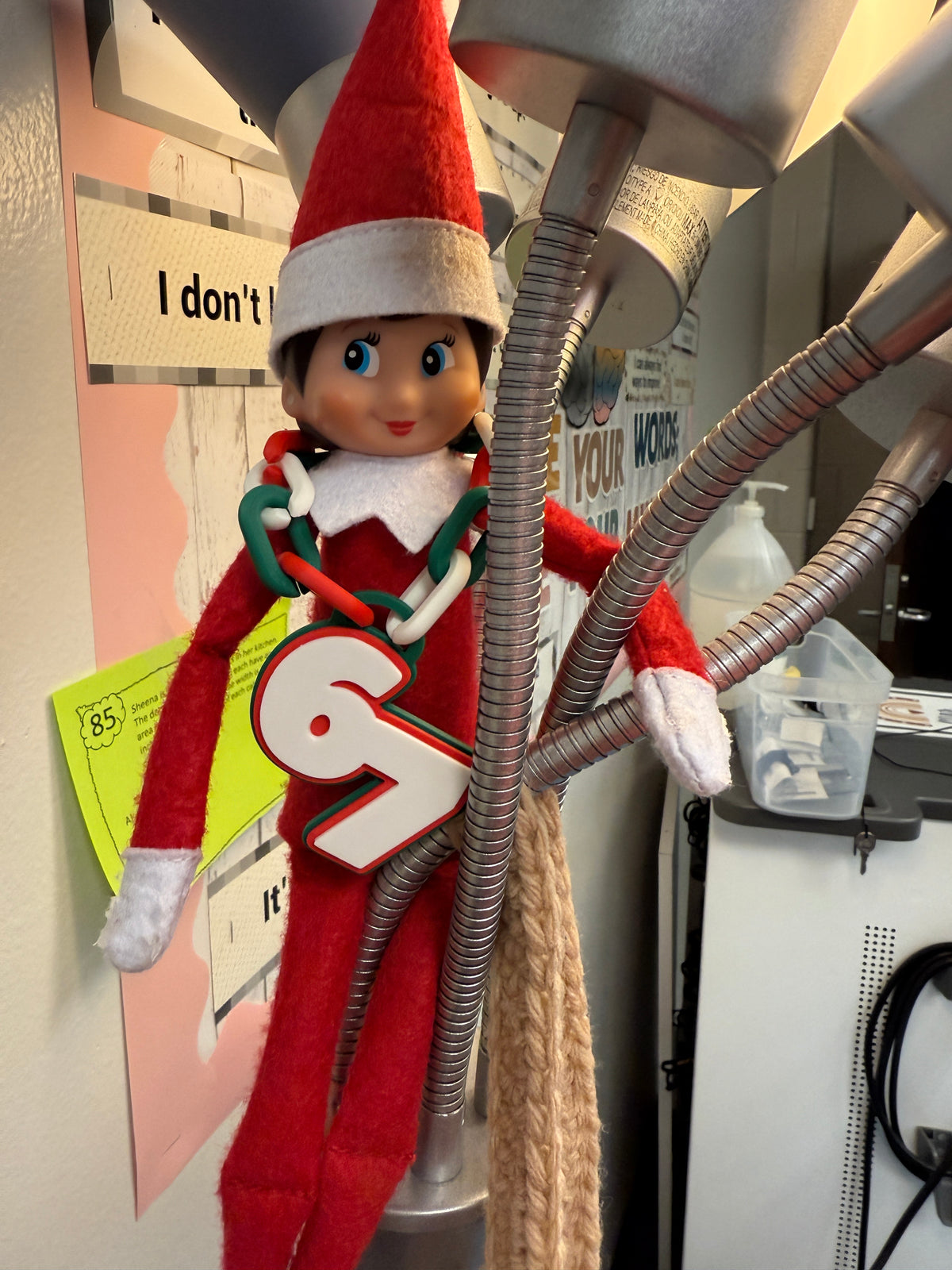 Elf on the Shelf 67 Chain