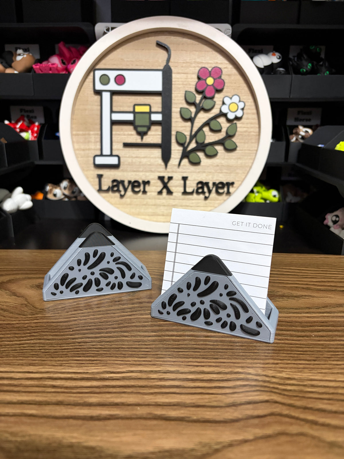 Talavera Upright Sticky Note Holder