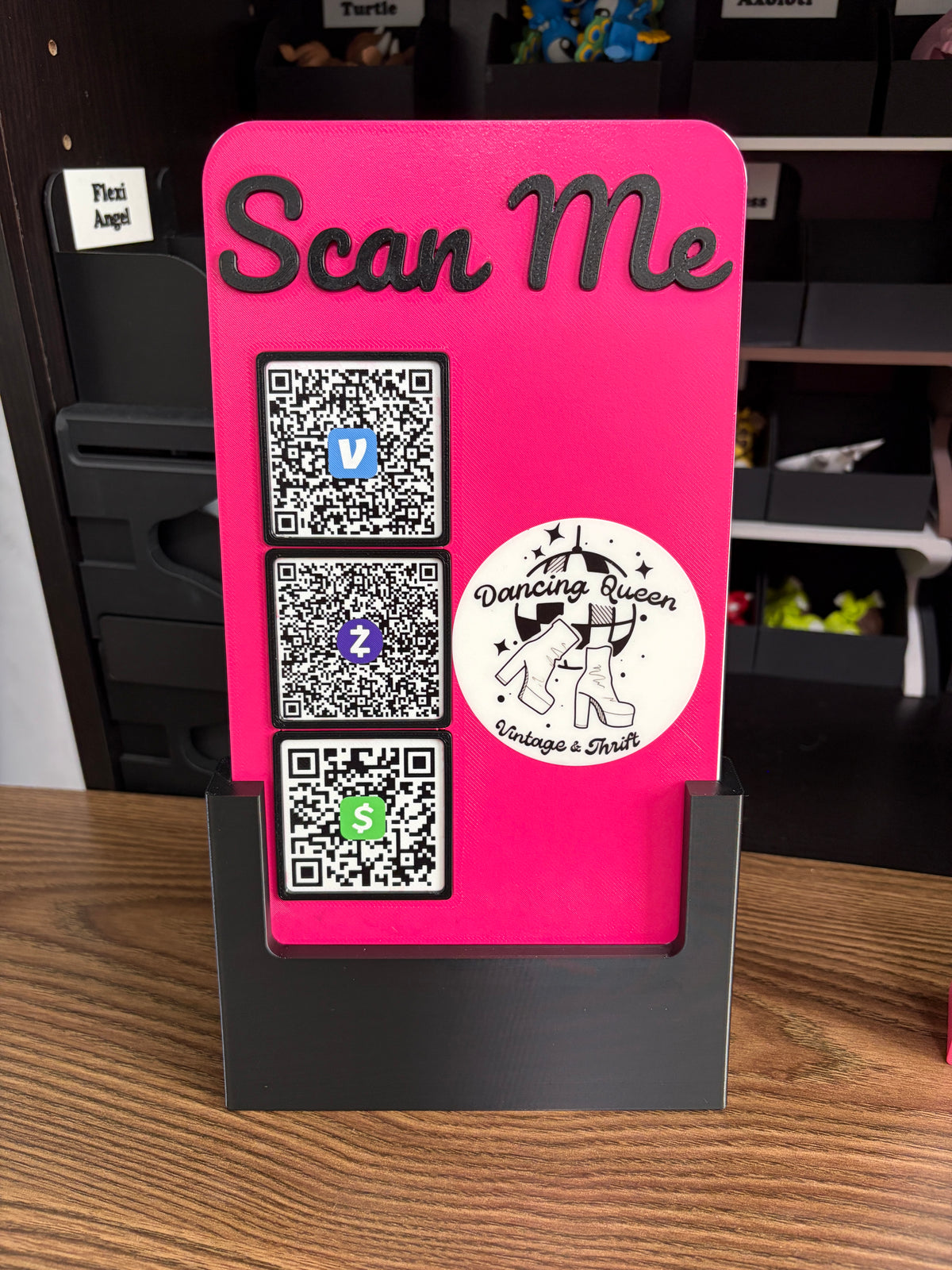 Scan Me QR Code Sign