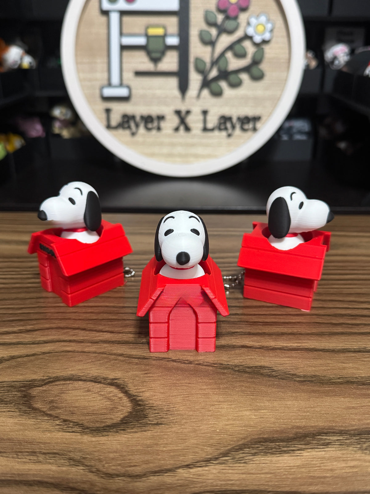Snoopy House Fidget Clicker