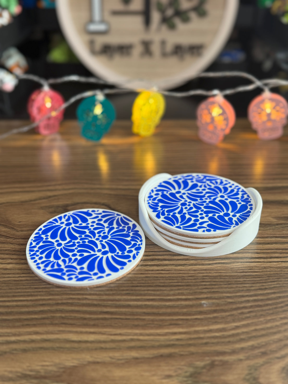 Talavera Coaster Set