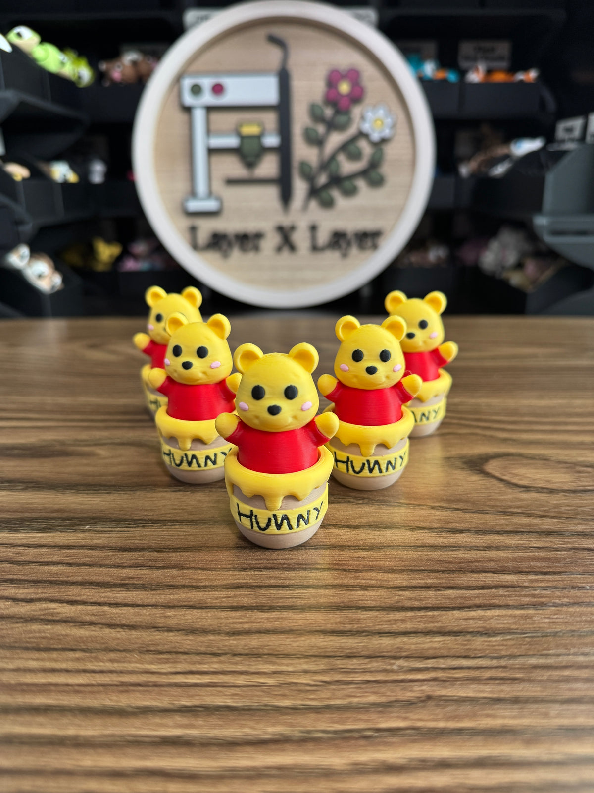 Honey Bear Fidget Clicker