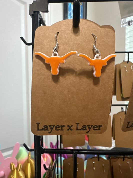 Longhorn Earrings
