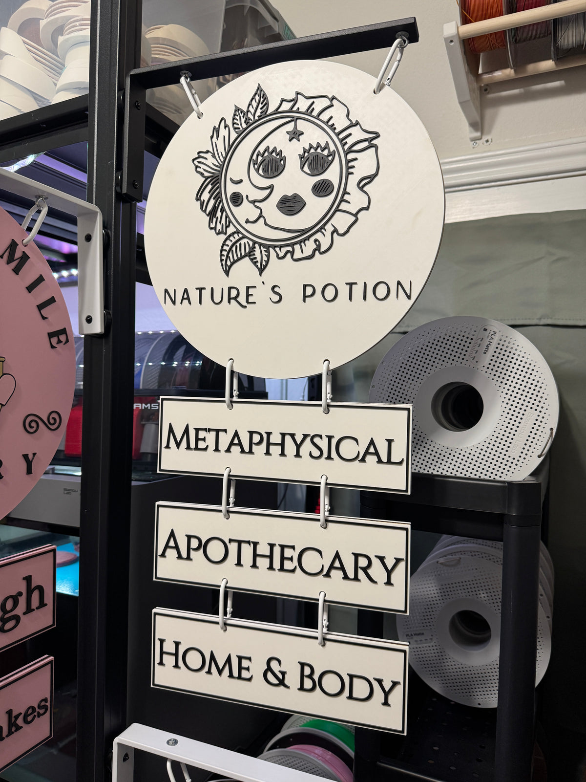 Custom Magnetic Vendor Sign (12”)