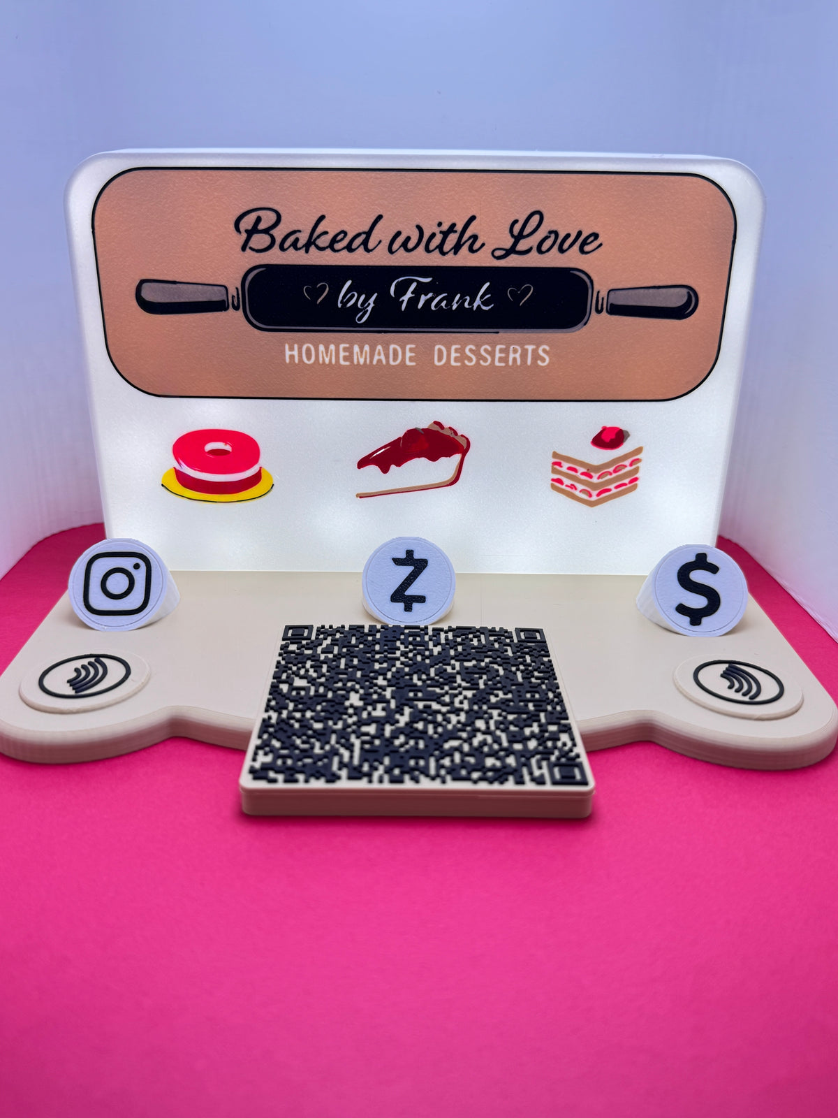 Lightbox Vendor Stand 2 in 1