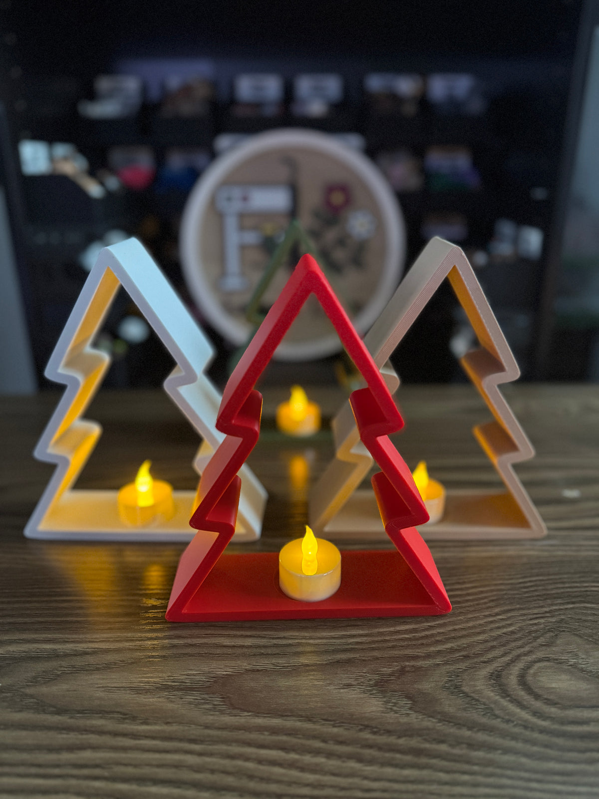 Christmas Tree Tealight Holder