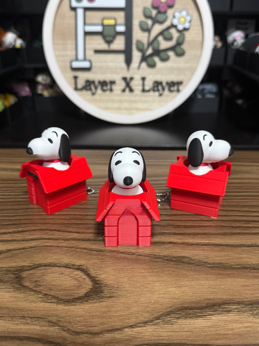 Snoopy House Fidget Clicker