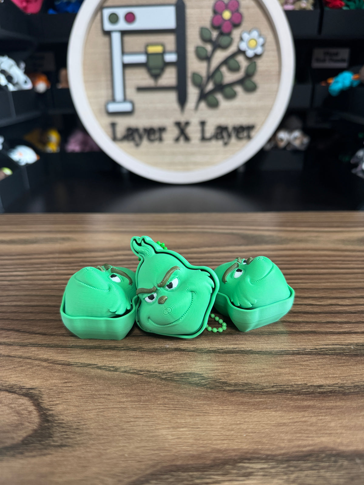 Green Grouch Fidget Clicker