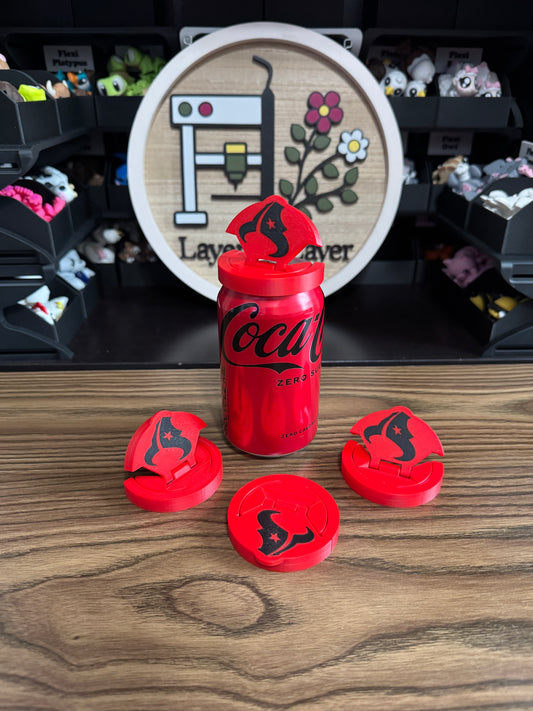 Battle Red Can Caps
