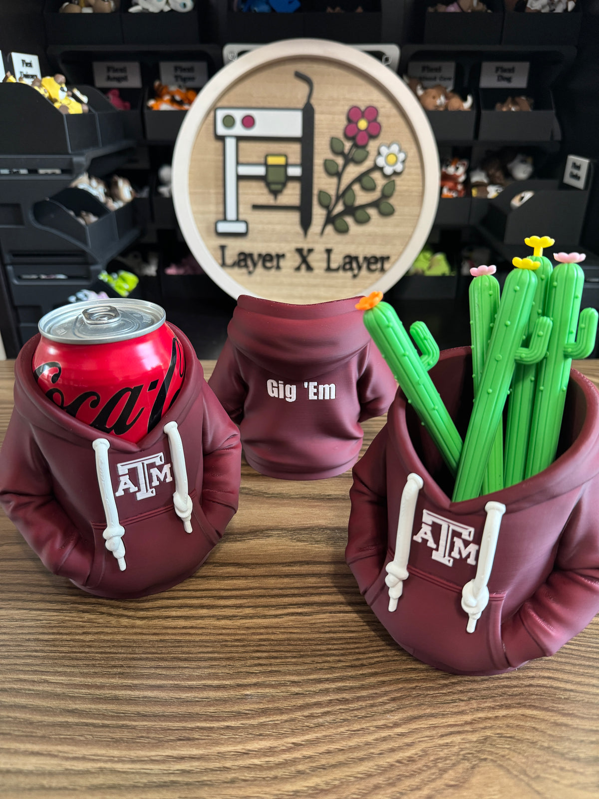 Aggie Koozie/Pen Holder