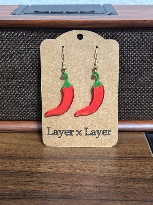 Chili Pepper Earrings