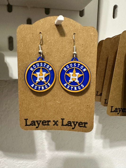 Astros Earrings