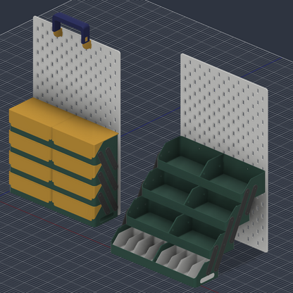 Large Collapsible SKÅDIS Market Display